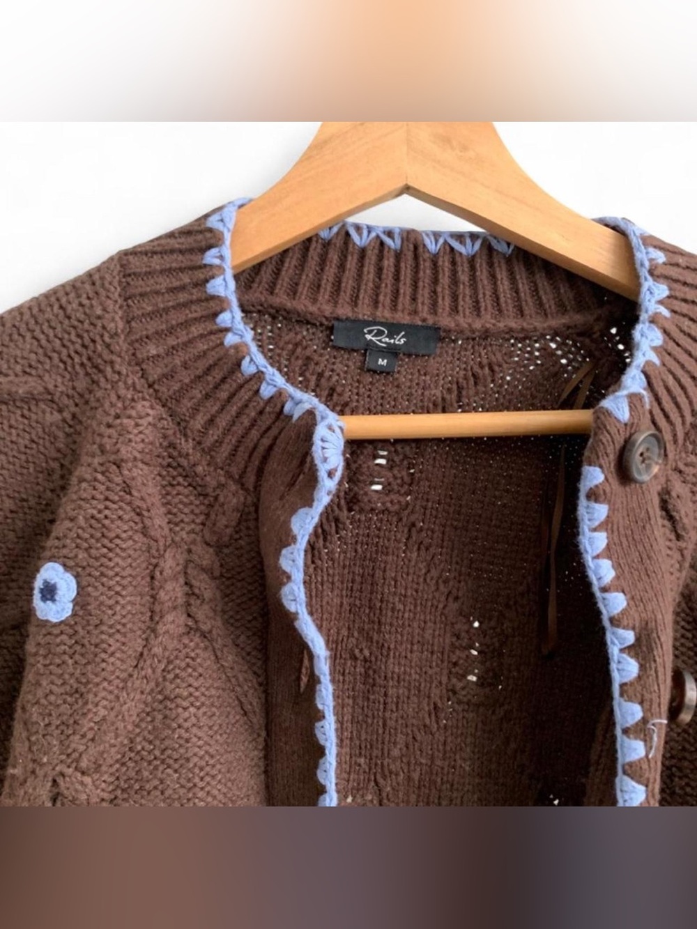 Rails Laurie Cardigan in Brown size Medium #cardigan #rails - Picture 5 of 9